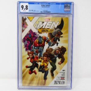 Marvel X-Men Gold #1 CGC 9.8 front view
