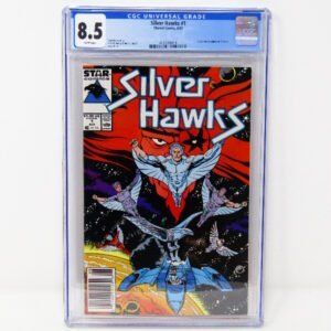 Star Comics Silver Hawks #1 CGC 8.5 front view