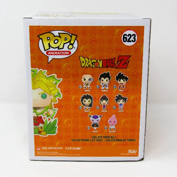 Dragonball Z Legendary Super Saiyan Broly #623 back