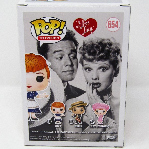 I love Lucy Lucy #654 back