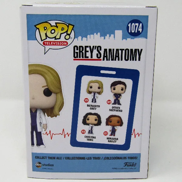 Grey's Anatomy Meredith Grey #1074 back