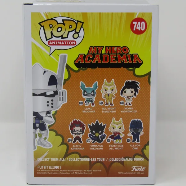 My Hero Academia Tenya Iida #740 back