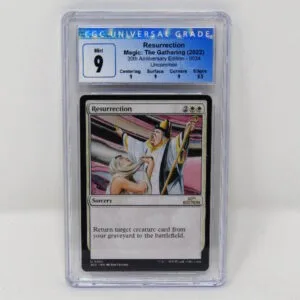 30th Anniversary Edition Resurrection CGC Graded 9 front view