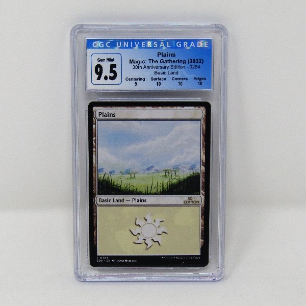 30th Anniversary Edition Plains #0284 CGC Graded 9.5 front view