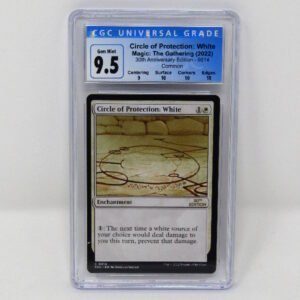 30th Anniversary Edition Circle of Protection: White CGC Graded 9.5 front view
