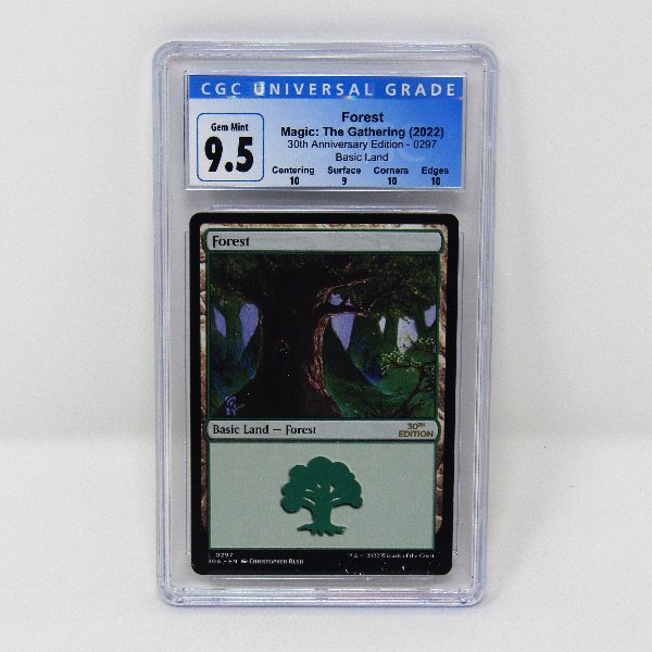 30th Anniversary Edition Forest #0297 CGC Graded 9.5 front view
