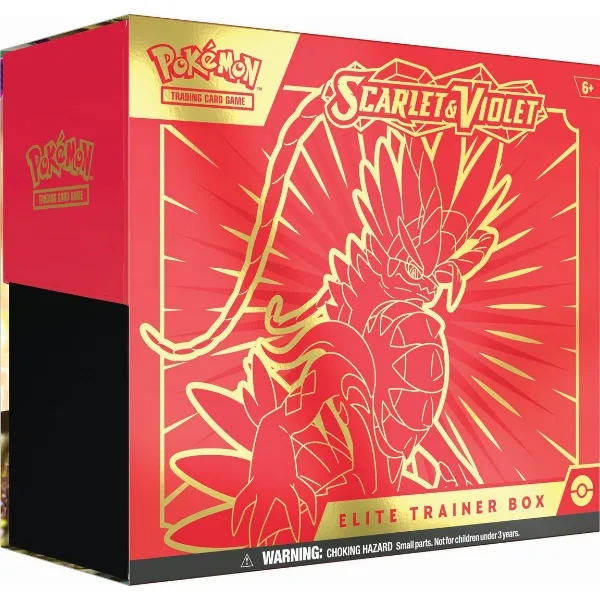 Scarlet & Violet Elite Trainer Box Red sealed