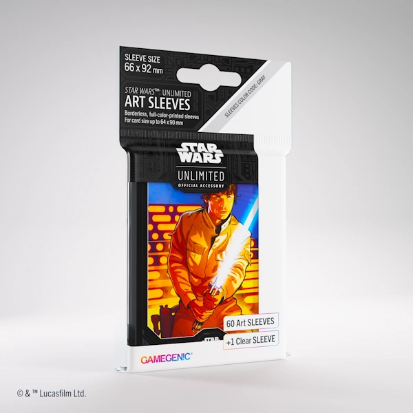 Gamegenic Art Sleeves Luke Skywalker package