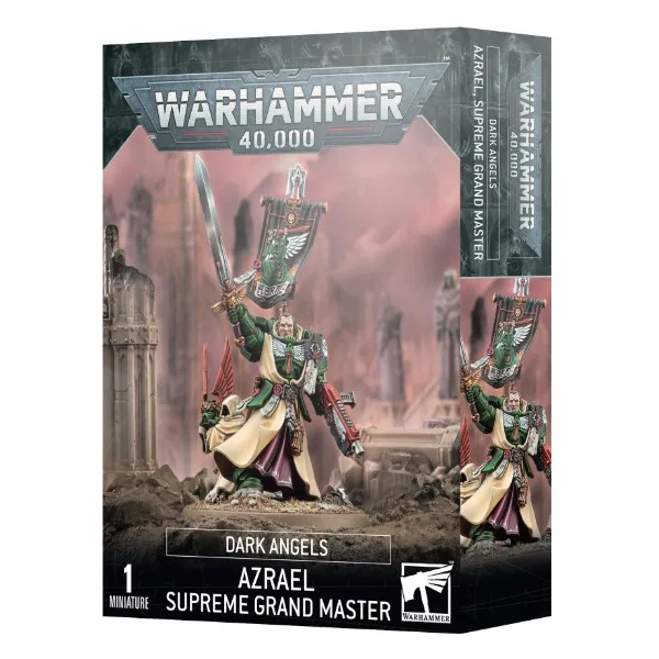 40K - Dark Angels Azrael Supreme Grand Master box