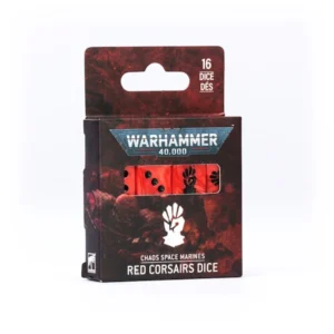 Chaos Space Marines: Red Corsairs - Dice Set
