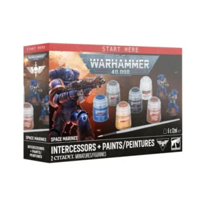 Space Marines: Intercessors + Paints