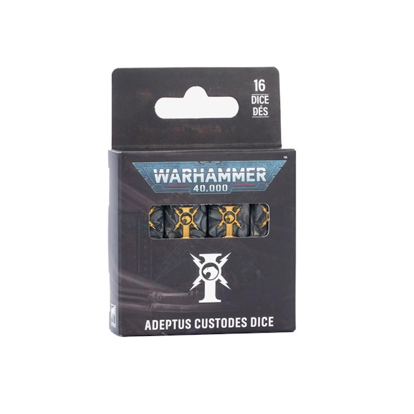 Adeptus Custodes: Dice Set 11th Edition