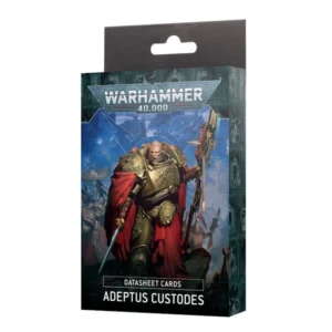 Datasheet Cards: Adeptus Custodes box