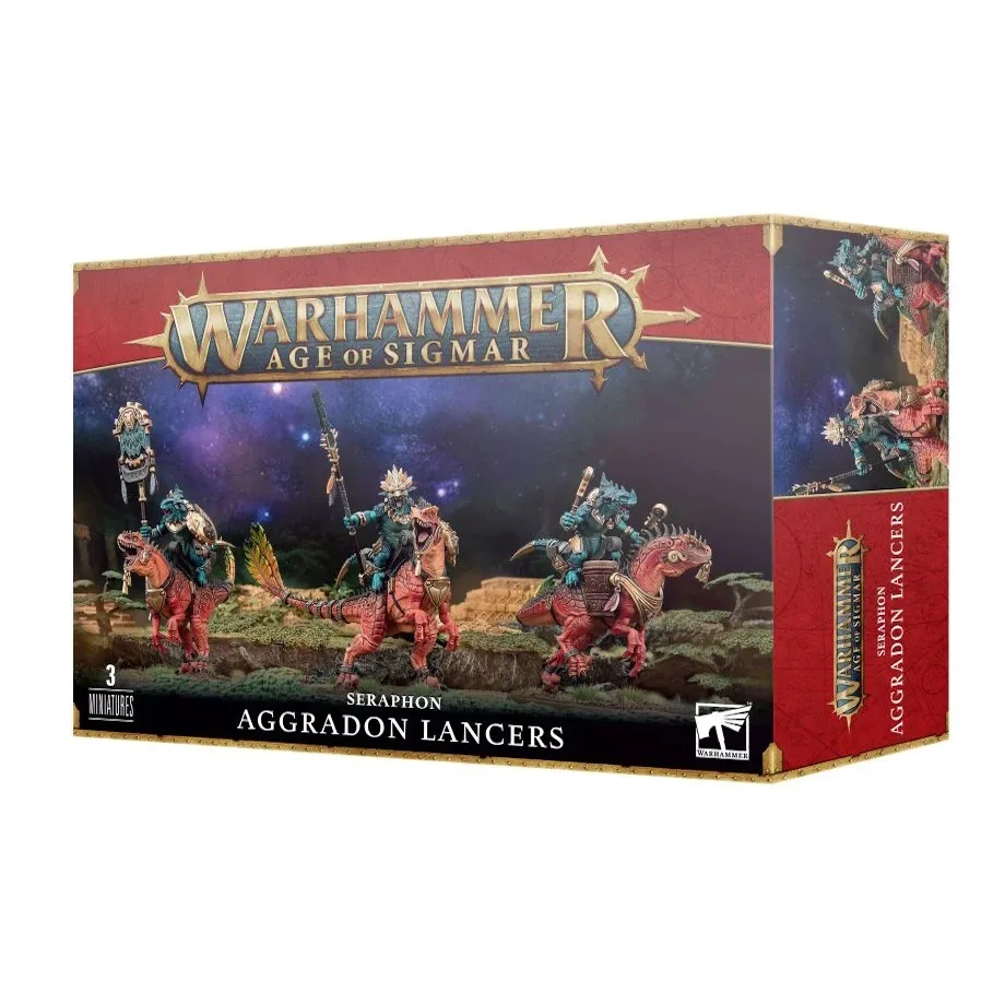 Age of Sigmar - Seraphon Aggradon Lancers box