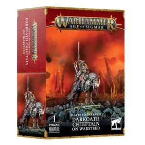 Slaves to Darkness: Darkoath Chieftain on Warsteed box