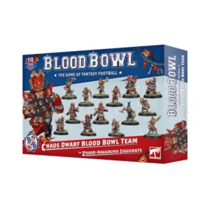 Chaos Dwarf Blood Bowl Team The Zharr-Naggrund Ziggurats