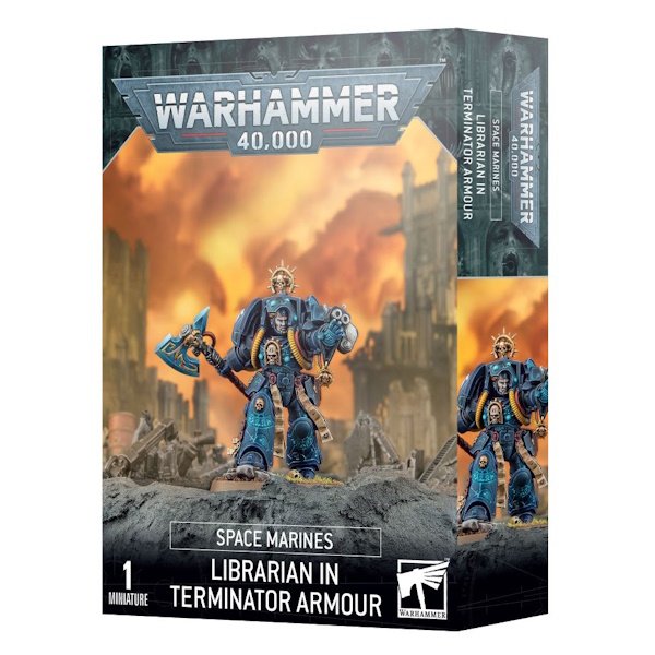 40K - Space Marines: Librarian in Terminator Armour box